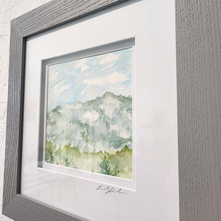 "Mt. Bliss" watercolor