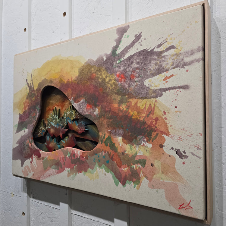 "Fragmented Bloom"