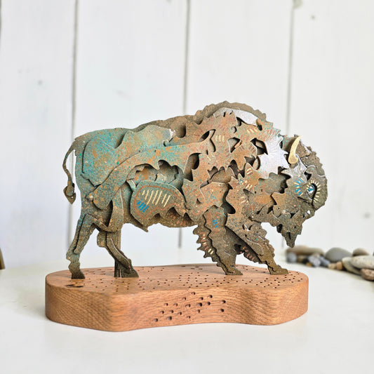 Bison (painted)