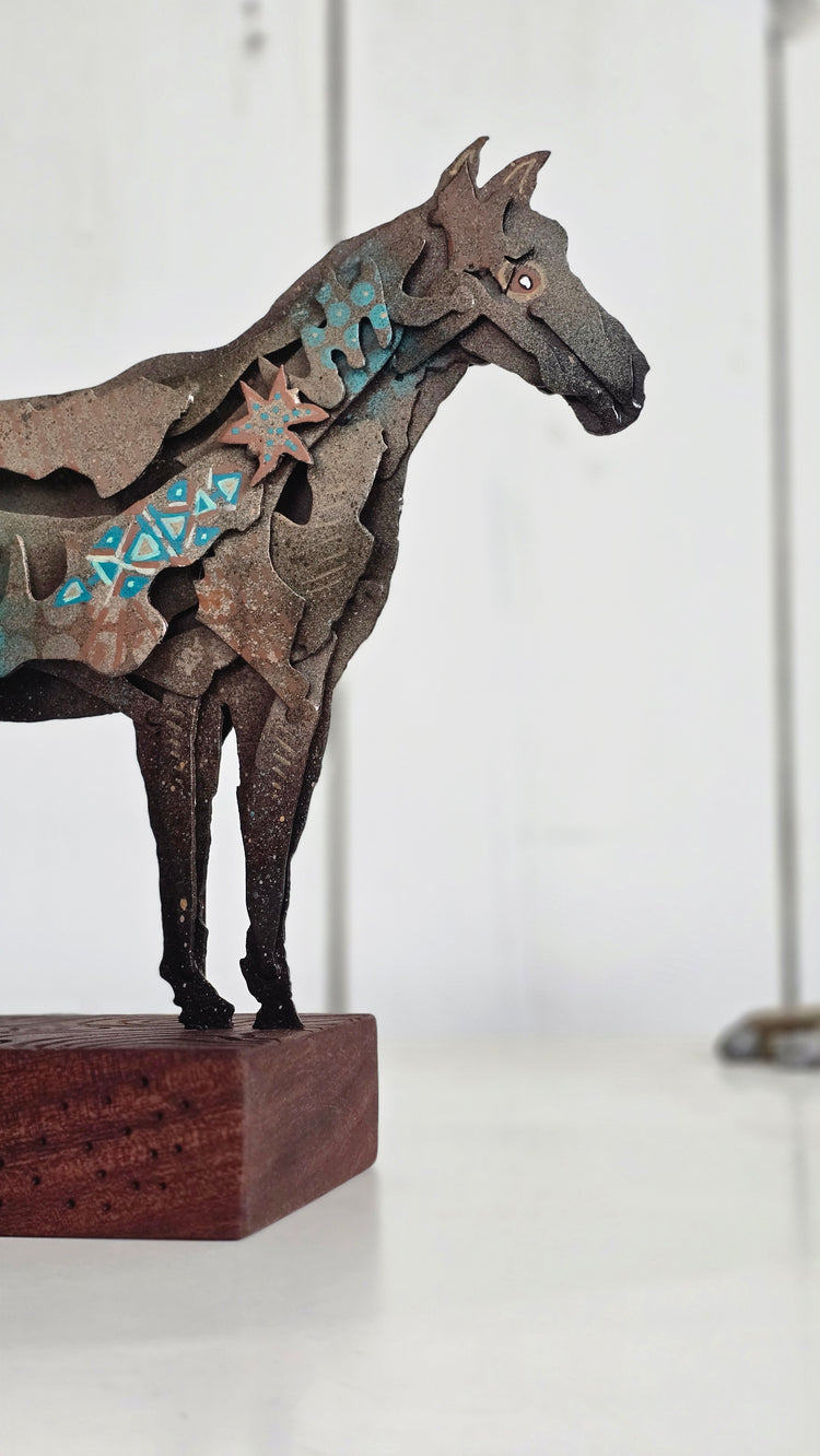 Horse (painted)