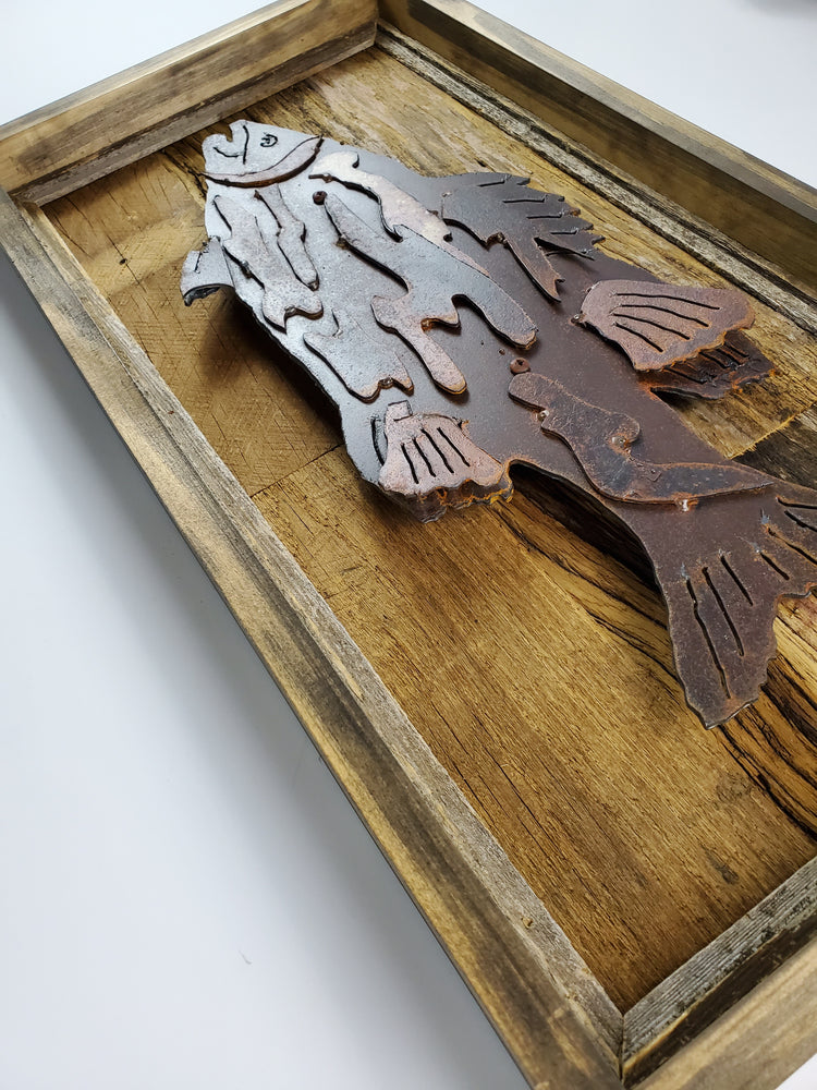 Rustic Metal Art "Bass"