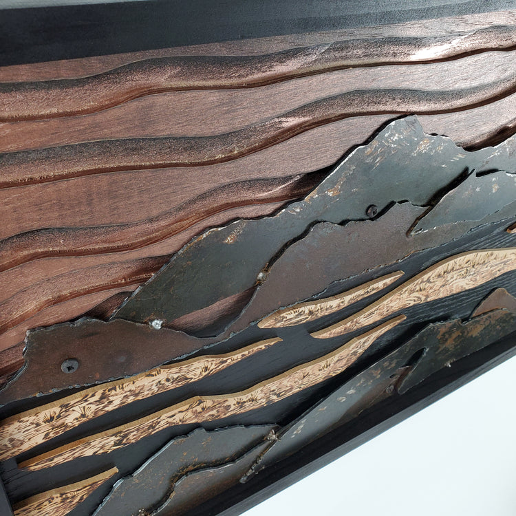 Metal Art "Mountain music"