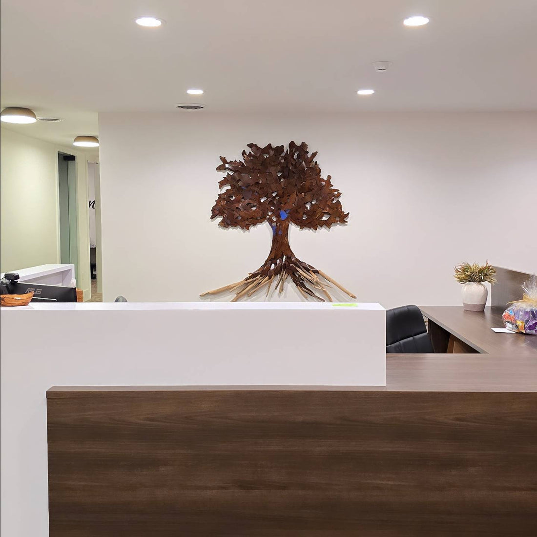 Bringing nature to a new build.