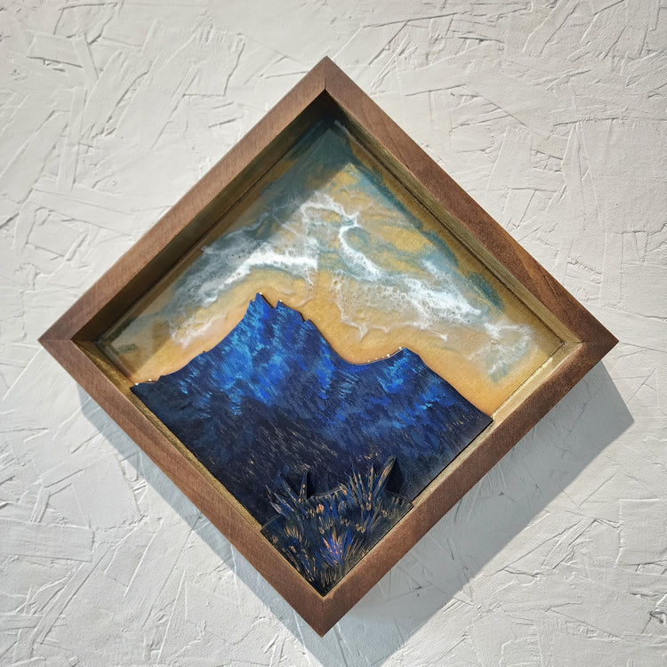"Peaks and valleys"