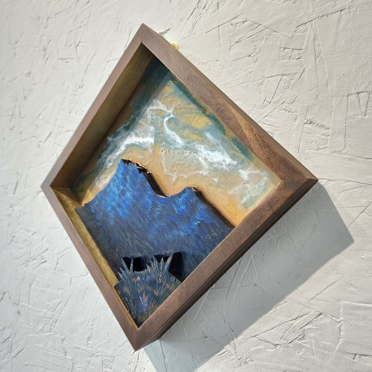 "Peaks and valleys"