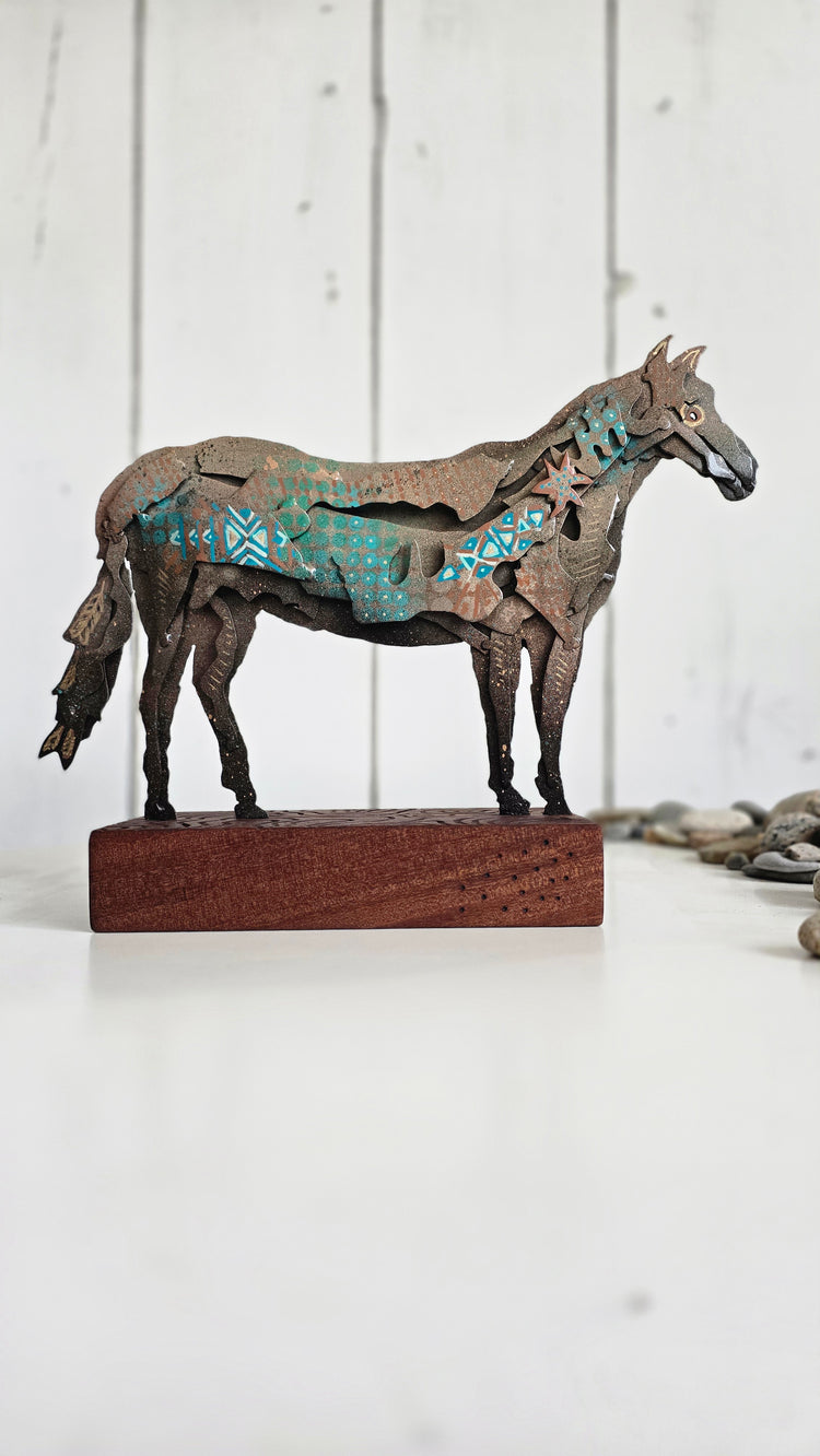 Horse (painted)
