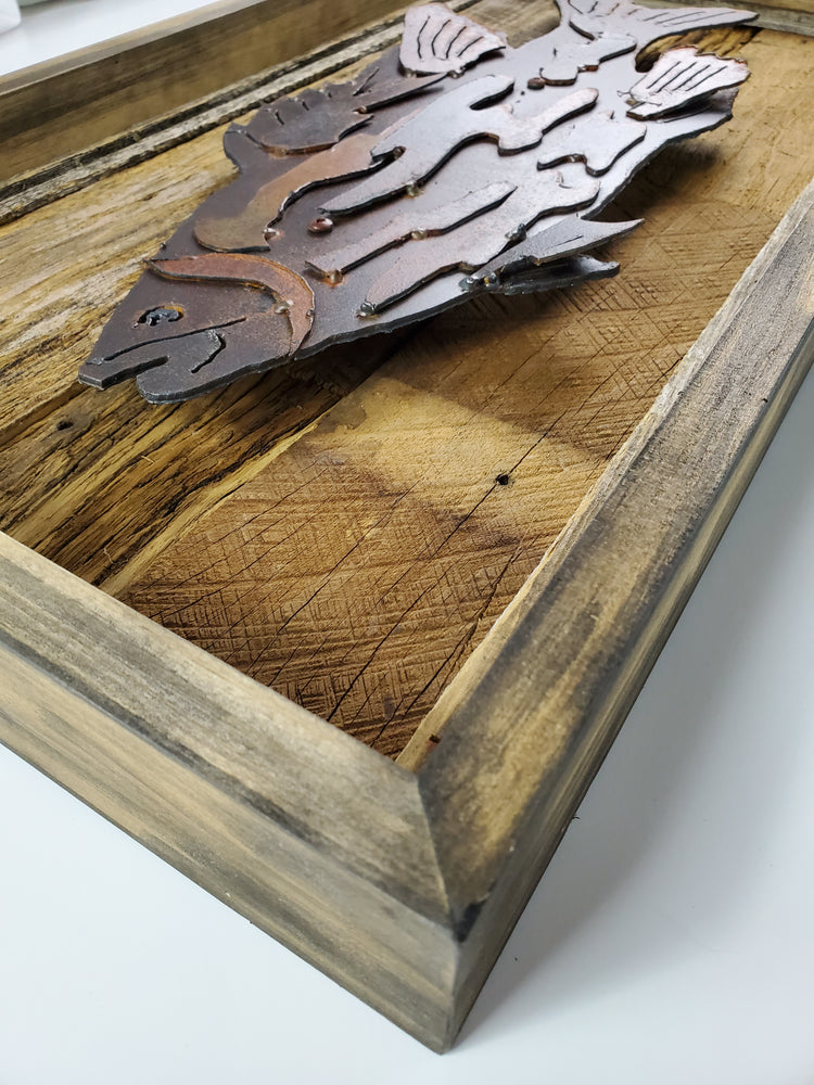Rustic Metal Art "Bass"