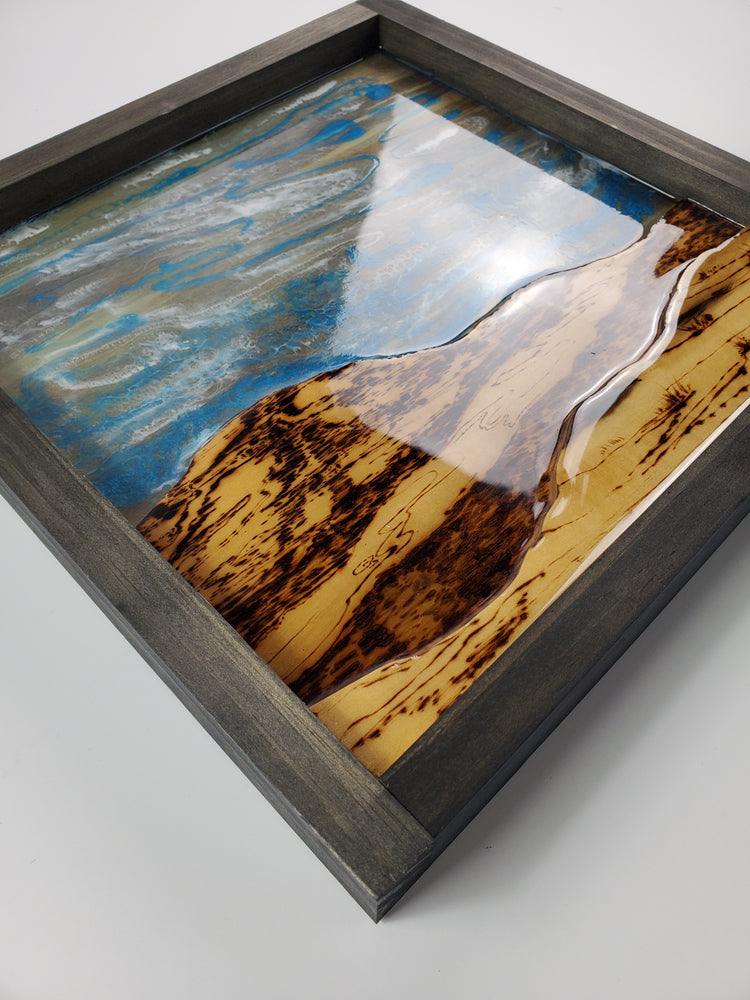 Wood Burned Sand Dunes