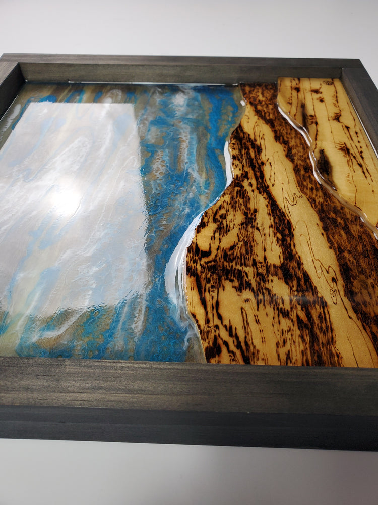 Wood Burned Sand Dunes